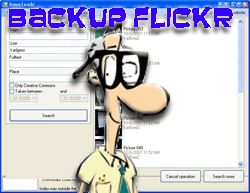 批量备份和下载Flickr照片（Windows）