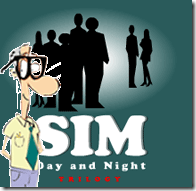 SIM Day&Night –免费的在线角色扮演游戏,有日间工作和夜生活