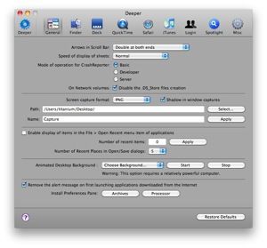 可以进行更深的七个Cool OS X修改[Mac]