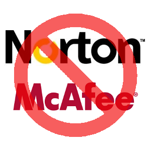 如何从计算机中完全删除Norton或McAfee