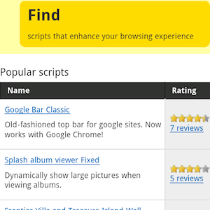 TamperMonkey最后将Greasemonkey带到Android [2.1+]