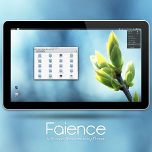 Faience：迄今为止最好的Gnome Shell主题之一[Linux]