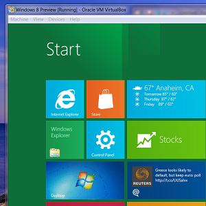 立即免费试用VirtualBox中的Windows 8