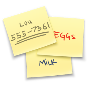 您应该使用3+条便利贴快捷键[Mac]