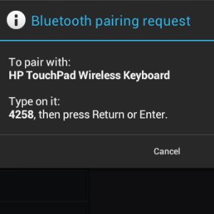 改善HP TouchPad上的文本输入–使用蓝牙键盘!