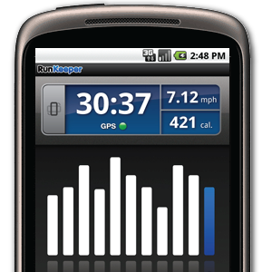 使用RunKeeper锻炼时跟踪训练目标[Android]