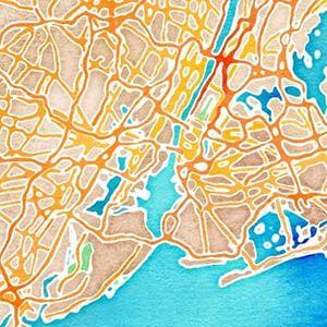 使用地图到图像创建任何位置的精美华丽地图