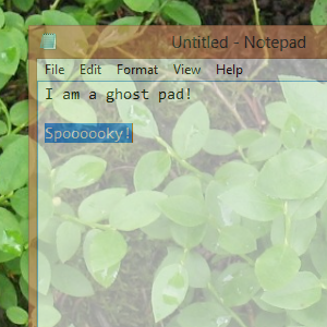 偷看：使用键盘快捷键使任何窗口透明