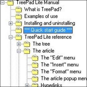 免费，便携式，Treepad Lite使您的所有笔记井井有条，并远离云端