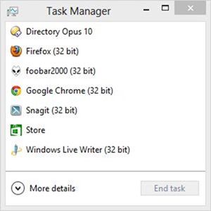 Windows 8任务管理器:看不见的宝石