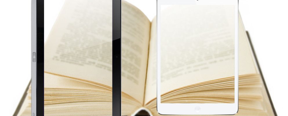 在平板电脑上阅读电子书：Wi​​ndows 8与iPad