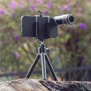 适用于智能手机的超级变焦和镜头提示