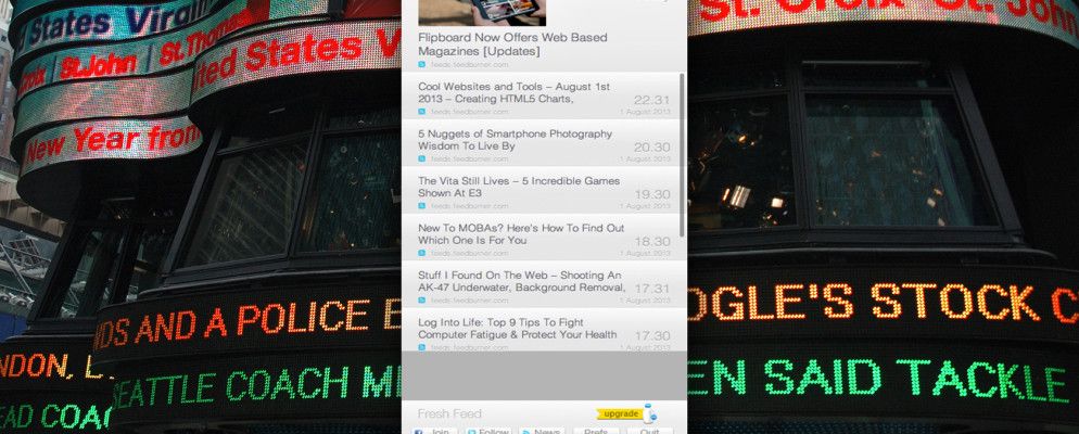使用Mac的Fresh Feed快速检查RSS标题