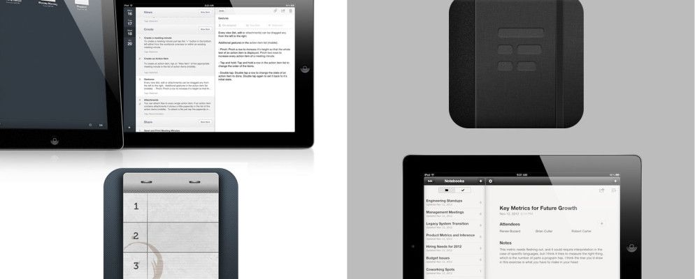 MinuteTaker和Meetings帮助您制作专业的iPad分钟报告