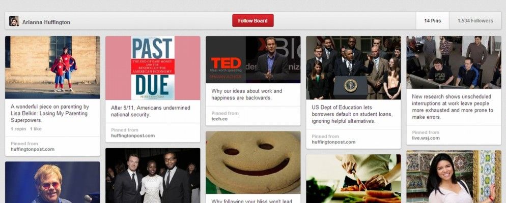 Pinterest推出用于“稍后阅读”的文章图钉并开始推广图钉