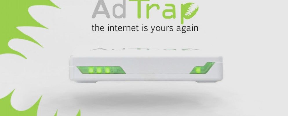 AdTrap是一个白色小盒子,仅售139美元即可阻止来自互联网的所有广告