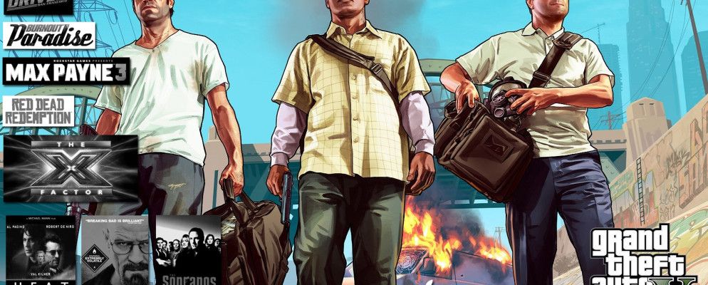 影响GTA V的游戏,电视节目,电影和技术