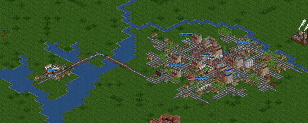 在OpenTTD中创建最终的运输系统