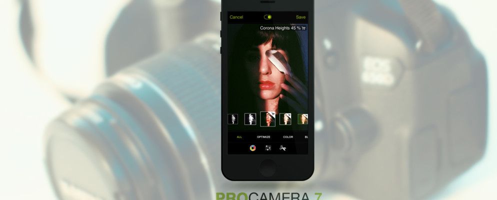 适用于iPhone的ProCamera 7升级就像购买新相机一样