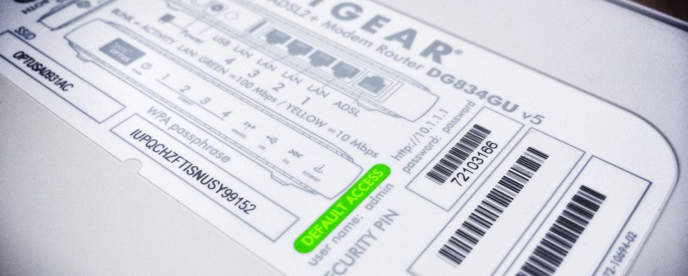 重置设备?查找默认用户名和密码