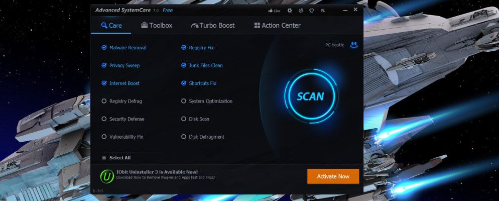 IObit Advanced SystemCare 7:出色的多合一实用程序