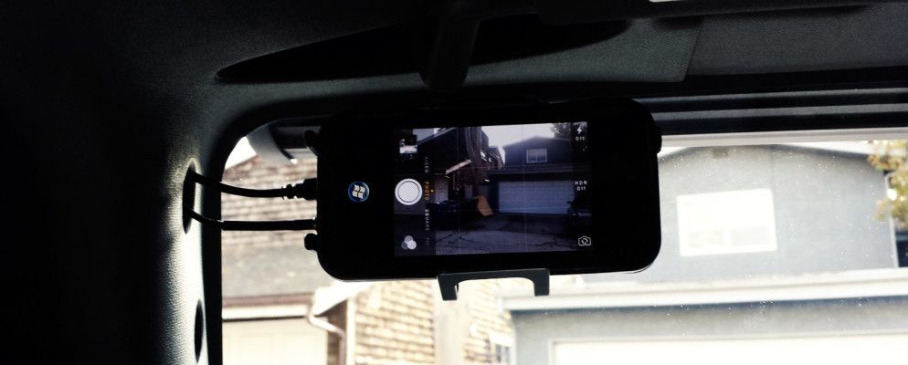 动作凸轮– Windows Phone 8的仪表板相机