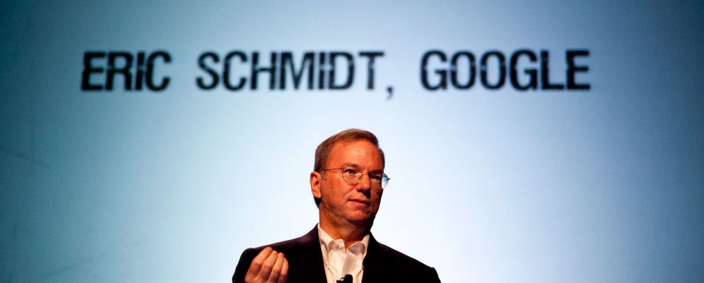 埃里克·施密特(Eric Schmidt)使用Google+演示如何从iPhone切换到Android