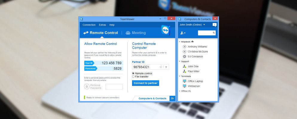 TeamViewer 9 Beta启动,带有选项卡,通知,局域网唤醒和文件传输