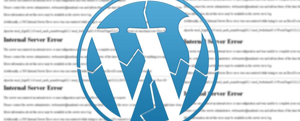 解决WordPress中500个内部服务器错误和空白页的终极指南