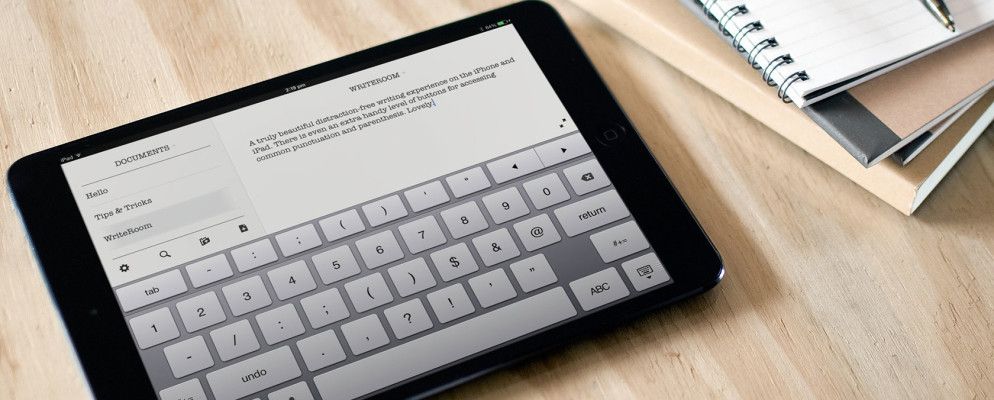 iOS的WriteRoom:适用于iPhone和iPad的最小的高效文本编辑器