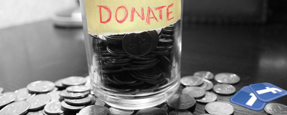 通过Facebook专页和新闻源直接捐赠给慈善机构