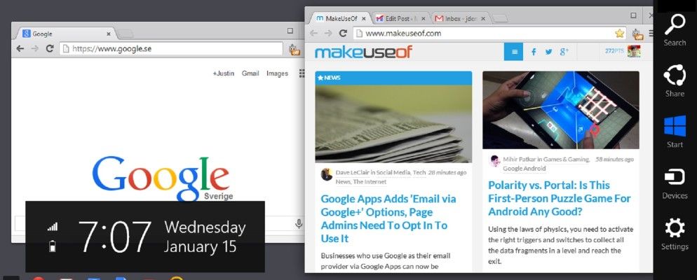 Google更新了适用于Windows 8的Chrome,添加了“噪音标签”功能和类似桌面的用户界面