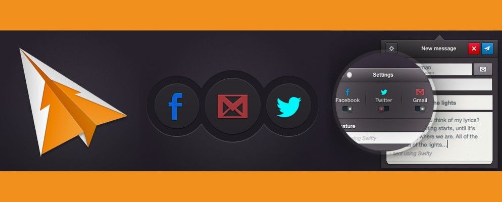 Swifty是从OS X发送Gmail,Facebook邮件和DM的最快方法