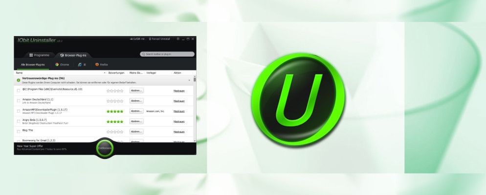 IObit Uninstaller 3.1现已提供强大的新选项