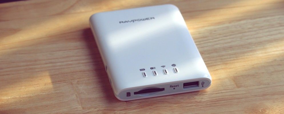 RAVPower RP-WD01无线文件集线器和移动电源查看和赠品