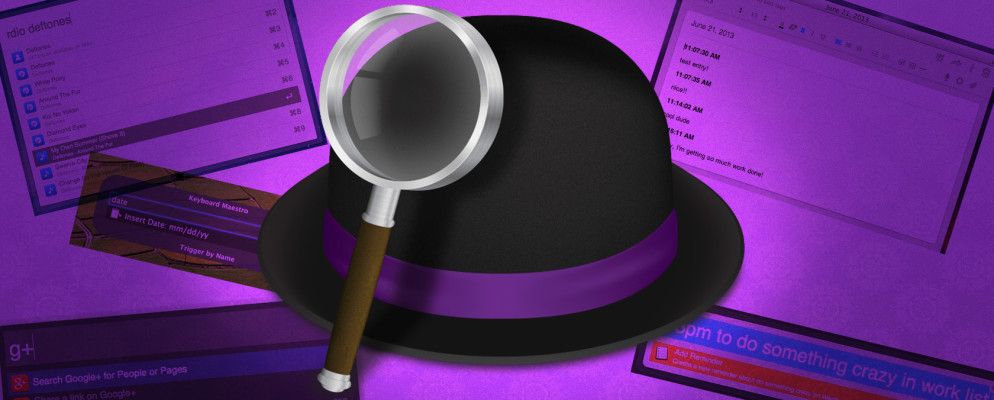 10多个Alfred工作流程以发送推文,设置提醒等