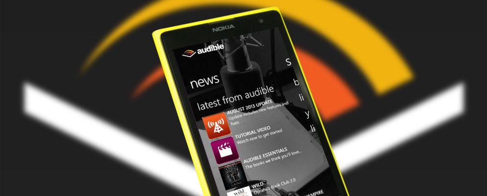 在Windows Phone上通过Audible欣赏有声读物