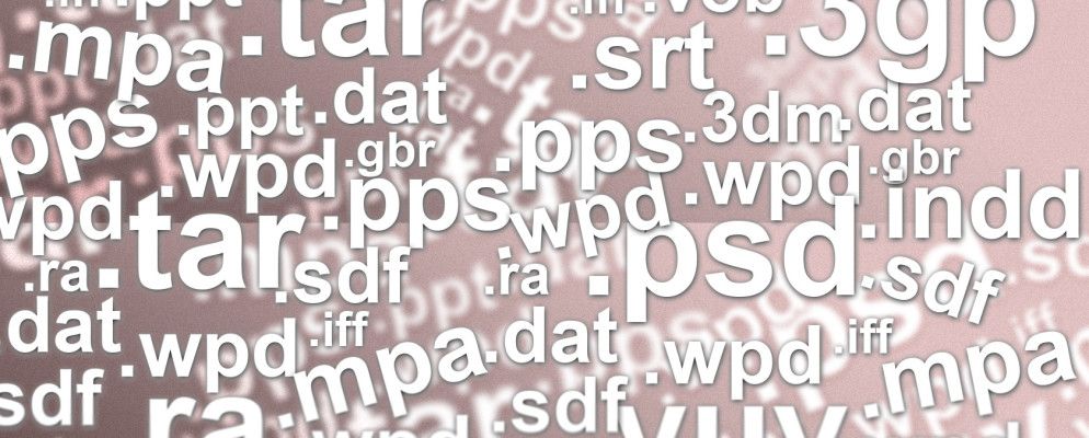 如何在Windows中打开奇怪的文件类型