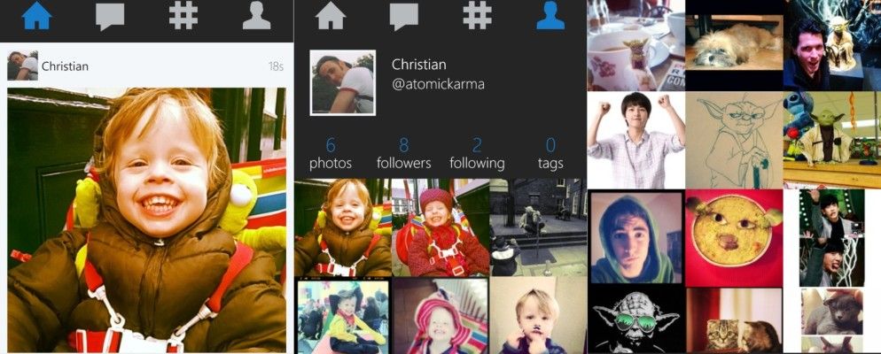 实例：Windows Phone的非官方Instagram客户端
