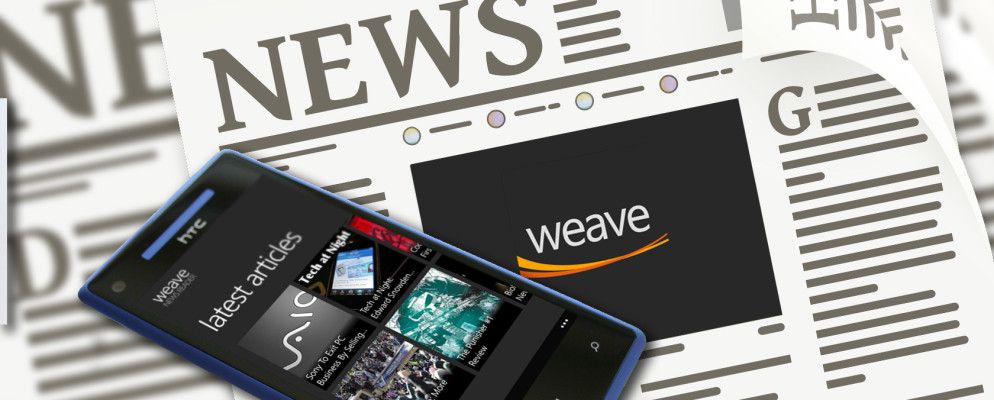 使用Weave获取有关Windows Phone的最新消息
