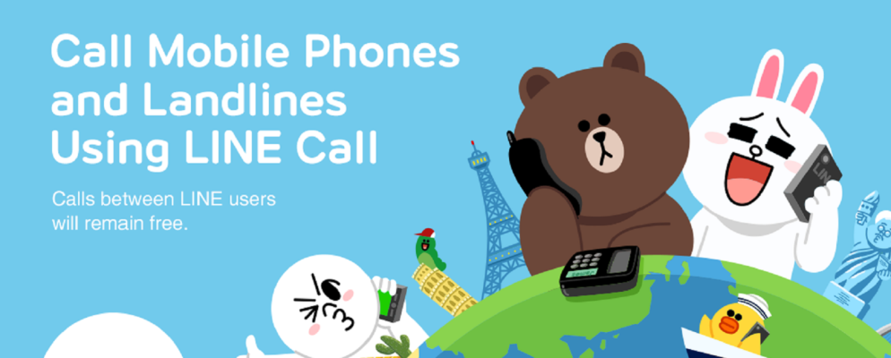 LINE Call for Android在8个国家/地区推出了廉价国际电话
