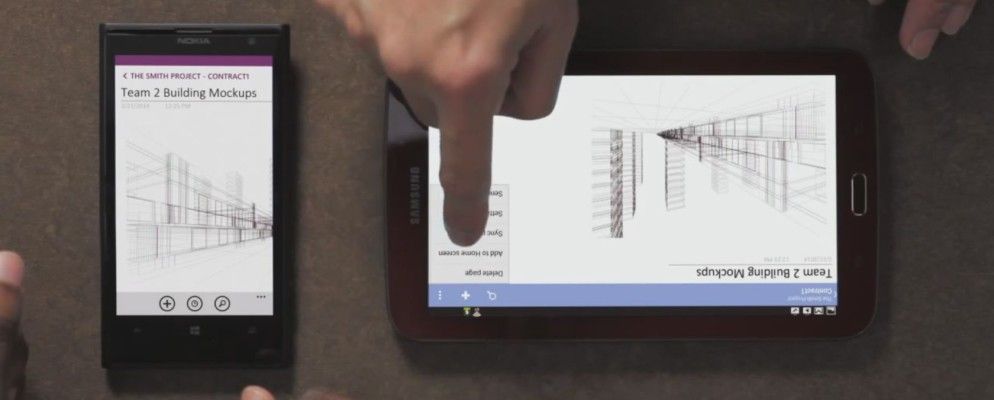 微软发布OneNote 2013作为Mac和Windows的免费下载版本
