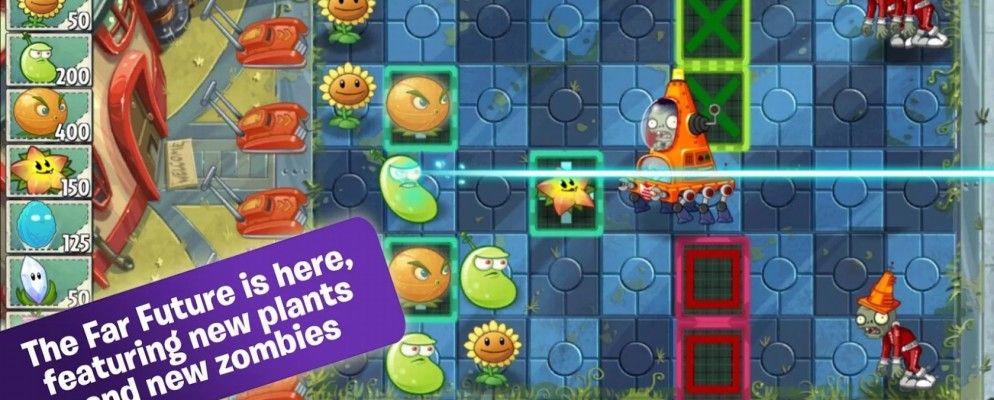植物大战僵尸2更新了《遥远的世界》,《禅宗花园》和《新植物》