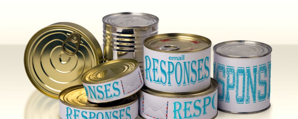 创造性地使用罐头响应的4种方法,可提高电子邮件的生产率