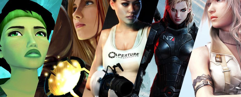 所有以女性为主角的电子游戏都在哪里？