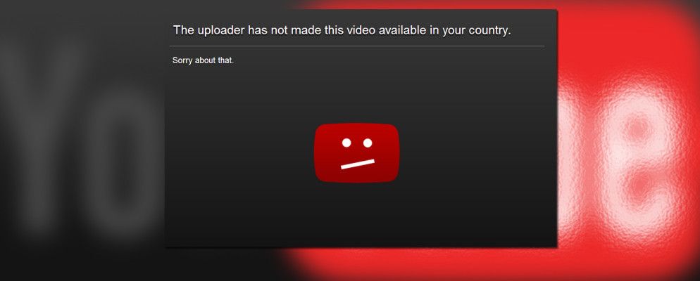 如何轻松绕过YouTube区域过滤器