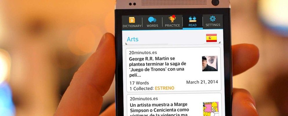 在Android上使用Lingua.ly可以轻松学习新语言