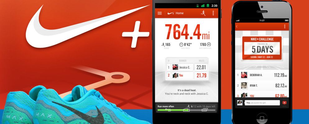 追踪,激励和与Nike + Running竞争