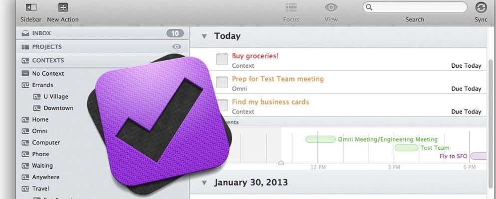 更好地完成事情:Mac的重新设计的OmniFocus 2