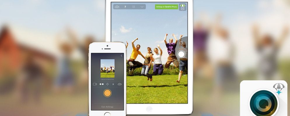 带AirSnap的Camera Plus将您置于框架之中，而不是置于其后[Giveaway]